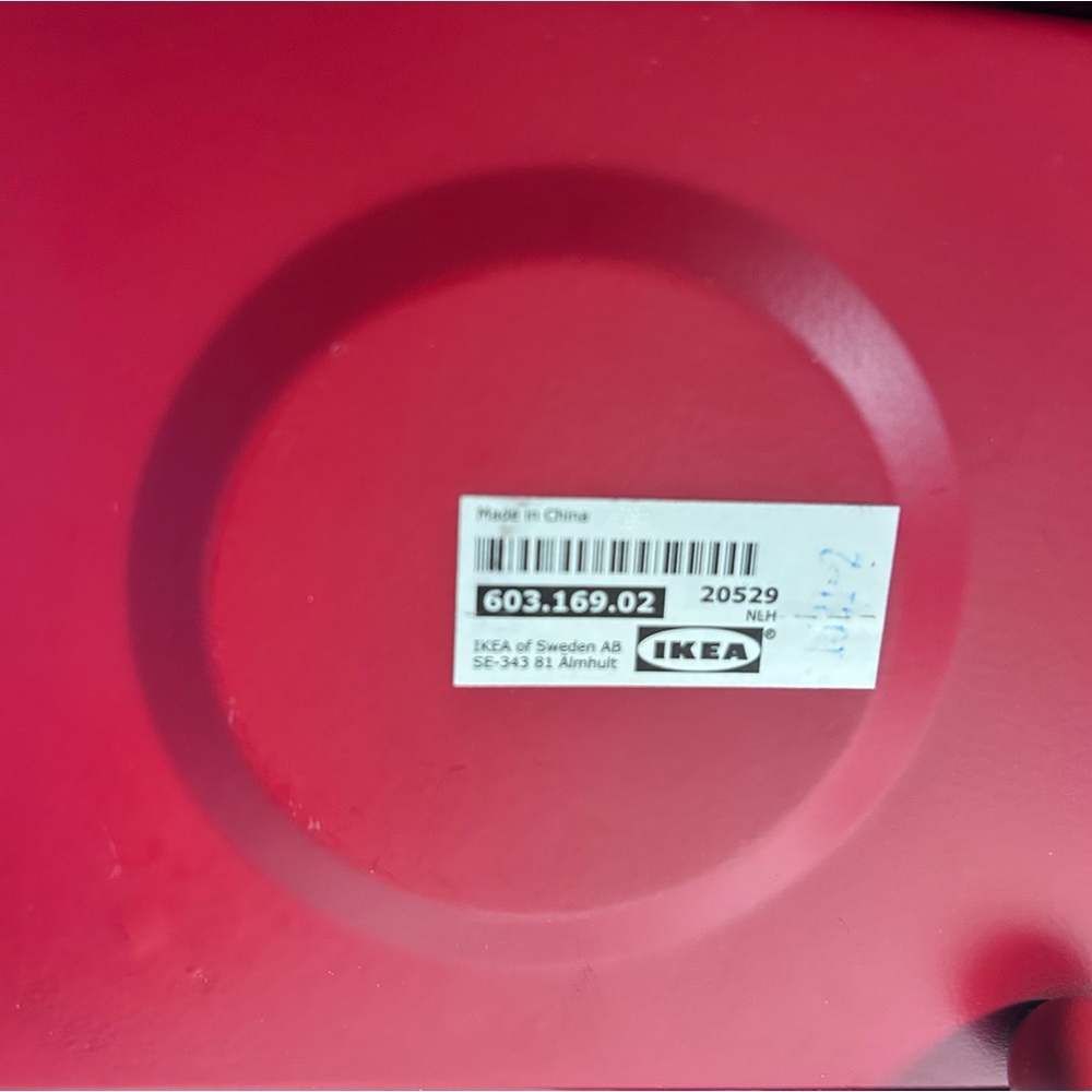 ๐ดIKEA Gottgora Vintage Red Scroll Decorative Metal Lantern - Picture 12 of 12